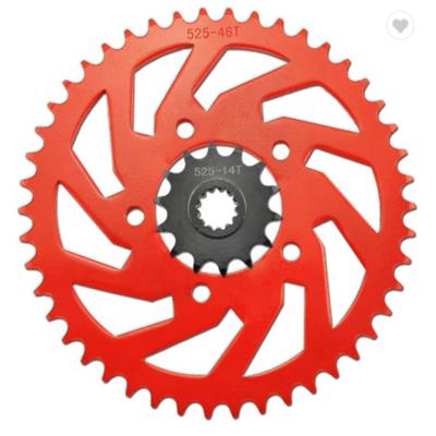 China 45Mn High Performance Motorcycle DY100 Steel Sprocket For Motorcycle Parts 428-15T / 38T for sale