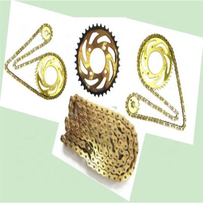 China Steel 45Mn OEM Honda cd70 Motorcycle Chain And Sprocket Kits For Pakistan for sale