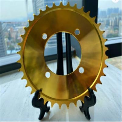 China Best Price 45Mn Steel Motorcycle Chain And Sprocket 428/428H/520/530/630 for sale