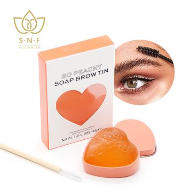 China Eyebrow Wax Brow Styling Wax for Feathered & Fluffy Brow Gel Brow Soap Waterproof Lamination Effect Eyebrow Makeup soap for sale