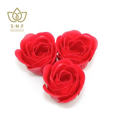 China Wholesale Rose Soap Flower Gift Box Package Handmade Bath Soap Rose Soap Bath Flower For Mother'S Day Gift for sale