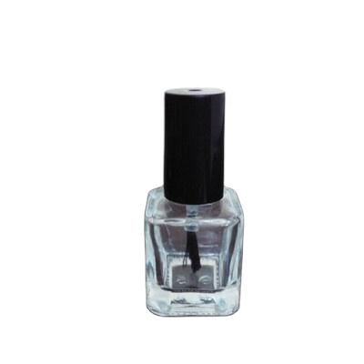 China Empty transparent nail polish bottle 15ml cosmetic promotional good quality glass bottle of nail polish for sale