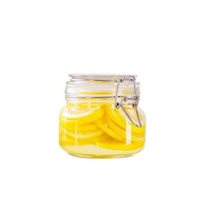 China Good Quality Various Multigrain Honey Storage Square Airtight Glass Jar Minimalist Storage Jar With Lids Glass for sale