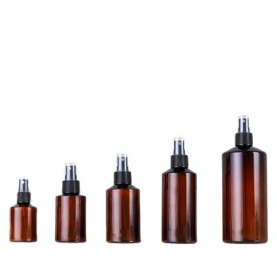 China Other manufacture professional quality popular product under-bottled amber circle spray bottles for cosmetics for sale