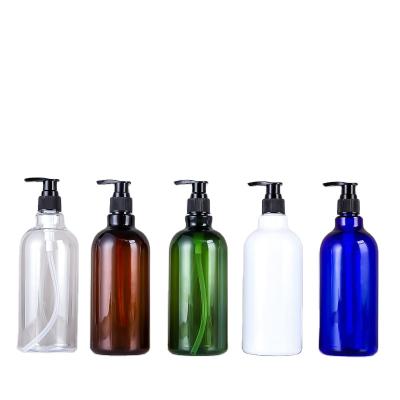 China Other Suitable Product 500ml Good Quality Popular Sterile Water Bottle Plastic Round Press Lotion Bottle for sale