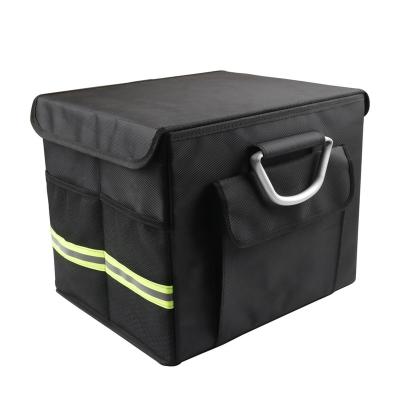 China Viable Folding Storage Box, Washable Oxford Cloth, Folding Portable Car Storage Trunk Organizer for sale