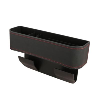 China Simple Color Without Pattern Fashion Automobile Slot Cup Storage Box Car Seat Top Selling Multifunctional Storage Box for sale