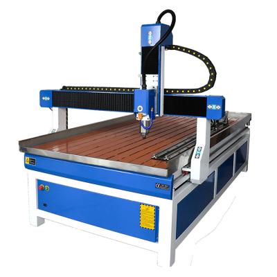 China MDF ACUT- WOOD ACRYLIC Aluminum 1212 4 Axis CNC Router Engraving Carving Machine For MDF WOOD Acrylic Cylinder Aluminum for sale