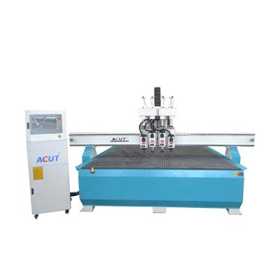 China MDF ACRYLIC ALUMINUM CNC Router 2326 Cylinder 4 Heads Vacuum Table CNC Router Machine For Furniture for sale