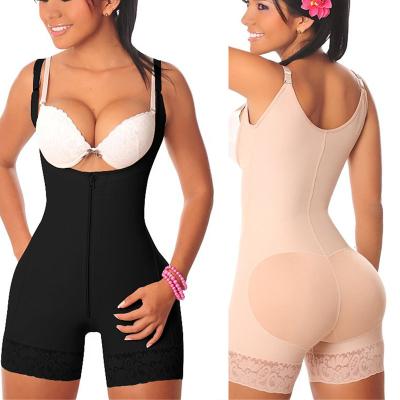 China Customs Antibacterial Slimming Abdomen Panel Fajas Body Shapers Shapewear Women Drop Ship for sale