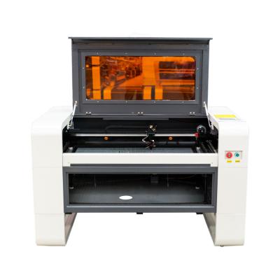 China Deep Marking 80w 100w 130w 4060 CO2 6090 Laser Engraving Machine for Cutting Wood Plastic Acrylic Leather Rubber Glass for sale