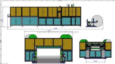 China Factory Trade Assurance Supplier Fenestrated Surgical Gowns Drape Making Machine for sale