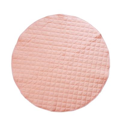 China Multifunctional Washable Extra Thick Quilted Soft Washable Design Baby Play Mat Gym for sale