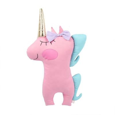 China Colorful Soft Cute Children's Toys PP Cotton Stuffed Children's Gifts Unicorn Plush Toys For Children for sale