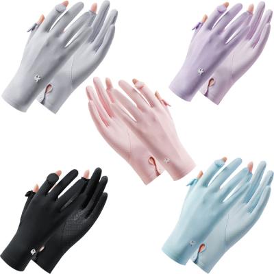 China New Full Hand UV Sunscreen Anti-ultraviolet Unisex Glove Outdoor UV Sun Protection Gloves For Cycling Motor Operation for sale