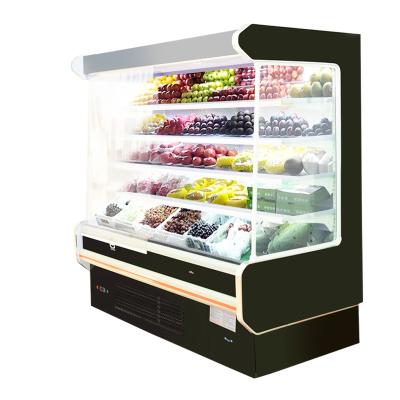 China Single-temperature Multi-platform Open-top Refrigerator Display Frost Free Commercial Supermarket Display Air Curtain Showcase Cabinet for sale