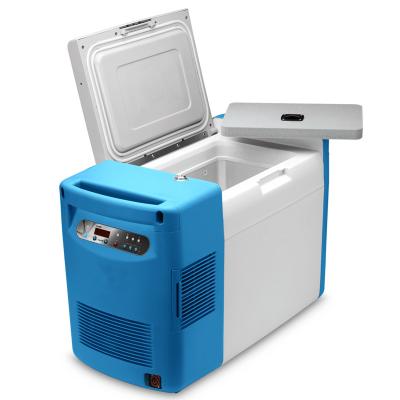 China Luxury Entry 25 Liters Minus 40C-86C Mini Portable Luxury Ultra Low Temperature Freezer For Car for sale