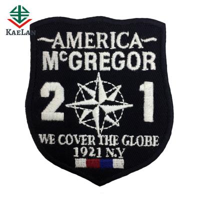 China Viable Custom Iron On Patch Custom Logo Graphic Design Embroidery Patch for sale