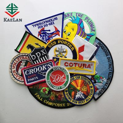 China Modern Design Sustainable Manufacturer Around Patch Fashion Patches Embroidery With New Technology for sale