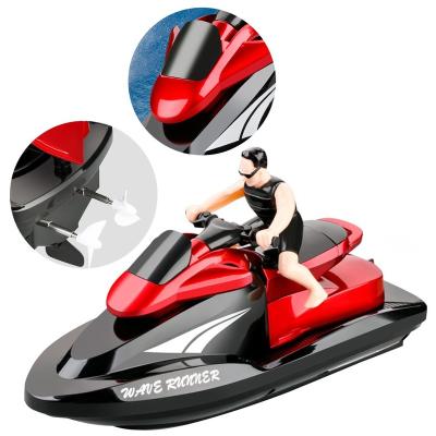 China Motorboat 2.4G Water Speedboat Yacht RC Blimp App Controlled Remote Control Boat Waterproof Electric Children's Toy Boat for sale