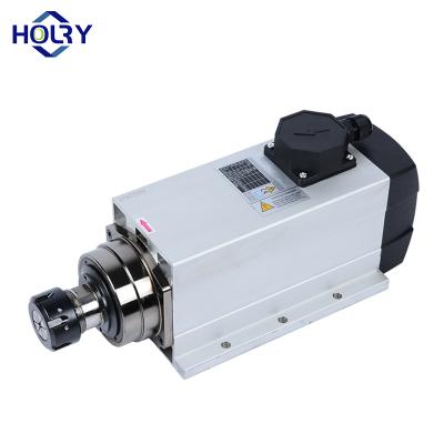 China 6.0KW Spindle Motor 18000rpm Air Cooled Milling Machine Tool ER32 High Speed ​​Spindle For Engraving Kits for sale