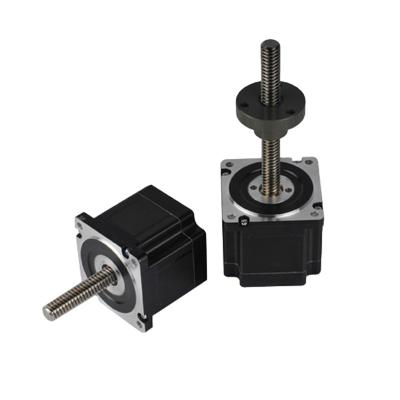 China HOLRY Professional High Quality 1PCS 34nemaStepper Motor Worm Drive Linear Dipping Actuators Plus Screw Rod Within 100mm 86HB156F505SG for sale