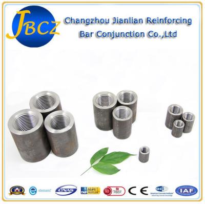 China Nuclear Standard Mechanical Rebar Splice White Or Black Reinforcement Couplers For Construction for sale