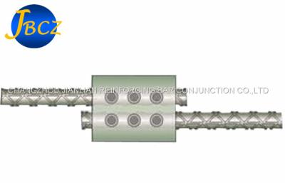 China Double Row Bolt Coupler Screw Connector Mechanical Connection Rebar Couplers for sale