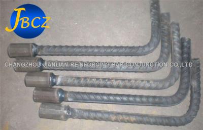 China Welded Couplers Threaded Rebar Coupler , Steel Bar Connecting Coupler Connectors for sale