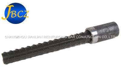 China Black Or White 45# Carbon Steel Rebar Mechanical Splices With Locknut Coupler for sale