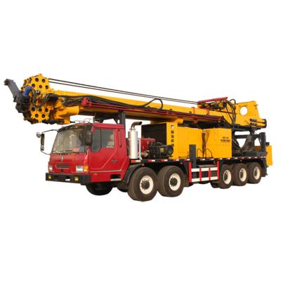 China Construction worksÂ   HMC-800 Truck-Mounted Rig Full Hydraulic Drilling Rig Multi-Fuction Machine Coal Bed Methane Drill Geothermal Drilling Rig for sale