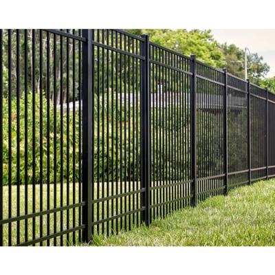 China Easily Assembled Modern Horse Garden Wrought Iron Outdoor Fence Cast Iron Fence Design Metal Wall Wrought Iron Fence for sale