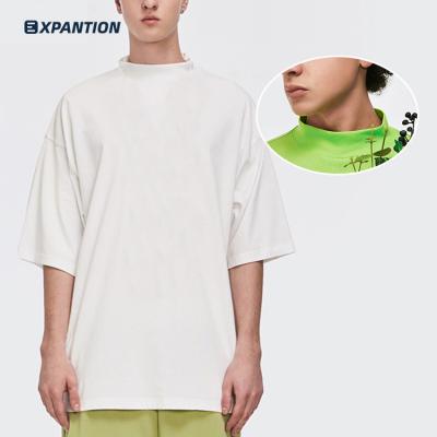 China Custom Printing High Quality Anti-Shrink EXP Sports Plain White Cotton T-Shirt for sale