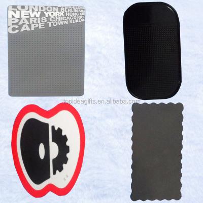 China Factory Sustainable PVC Rectangle Shape Soft Non Slip Mat For Phone Customized for sale