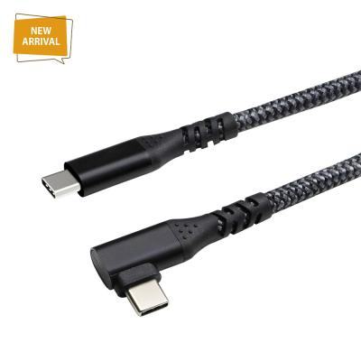 China Electronics Products 5V/3A 10Gbps 90 Degree Data Sync Charger Cable For Android USB Cable for sale