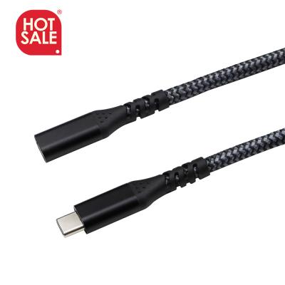 China Data Transmission Phone Charging 3.1 Gen2 10Gbps USB Type-C Male To Female Extension Cable For Game for sale