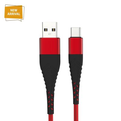 China Aluminum Shell New 1M 2A Shell Cable USB Charging Cable For Android USB Cable Charging for sale