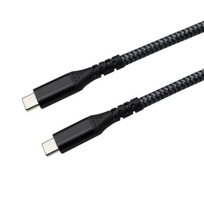 China Data Transmission Phone Charging Wholesale 3.3ft/6ft/10ft Nylon Braided USB 3.1 Fast Charging Type C Cable For Mobile Phone Power Charging for sale