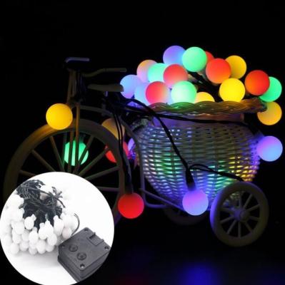 China String Lights Customizable Accessories Led Solar String Lights Waterproof Solar Decorative Garden Lights Outdoor Led String Ball Light for sale