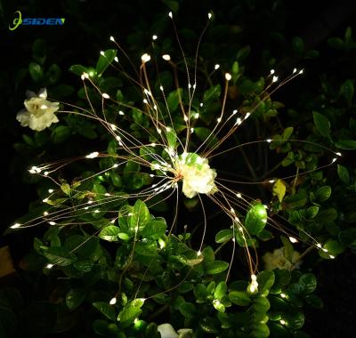 China Decorative Solar Dandelion/Firework Garden Lights Outdoor Waterproof Holiday Firework Dandelion Decor Landscape DIY Flowers 8