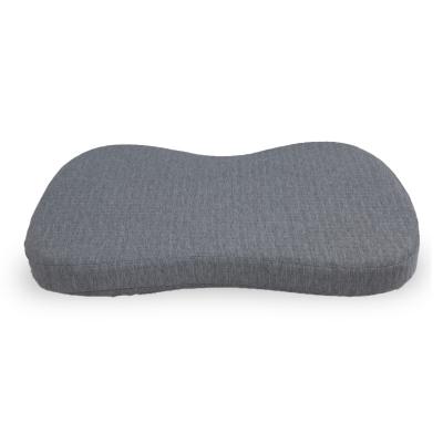 China Low MOQ Comfortable Slow Rebound Foam Cutout Bed Sleep Pillow Memory Foam Non-Toxic Breathable Orthopedic Ergonomic Pillows for sale