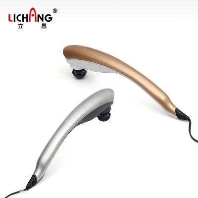 China Vibrator Deep Peak Electric Dolphin Vibration Muscle Tissue Massager Hammer Handheld Back Massager Tool for sale