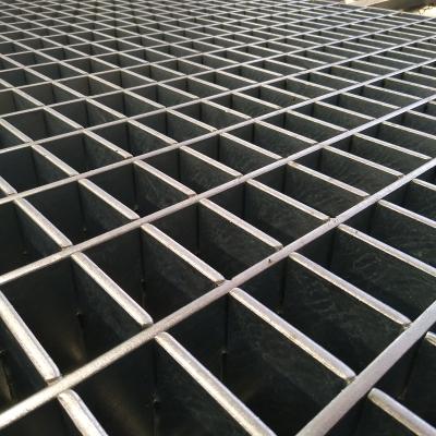 China 304 Stainless Galvanized Press Locked Steel Bar Gratings With Mild Steel Material for sale