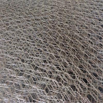 China Twisted 80x120mm Gabion Basket Mesh Knuckle Cut Edge zu verkaufen