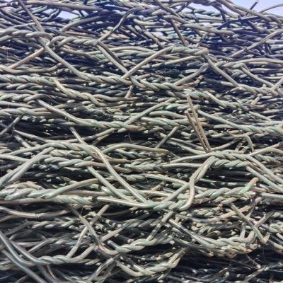 China Reinforced 80x100mm Gabion Wire Mesh With Reverse Twisted Weaving Type zu verkaufen