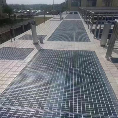 China Bright Surface Industrial Steel Grating Anti Rust Stainless for sale