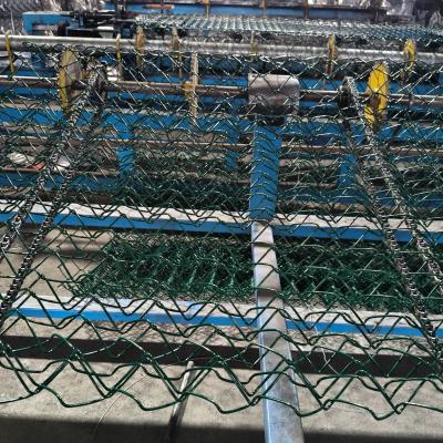 China Secure Your Property with Varying Height Metal Mesh Fence and Chain Link Design for sale