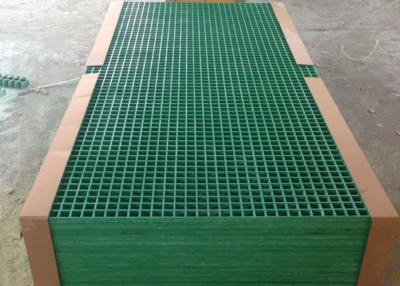 China Groene Glasvezelgrating Comités, Plastic Ganggrating Aangepaste Grootte Te koop