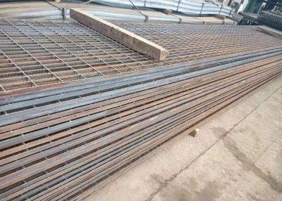 China Durable Untreatment Serrated Steel Grating 6m Board For Manhole Covers for sale