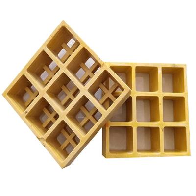 China 50.7x50.7mm Pure Resin Frp Industrial Steel Grating for sale